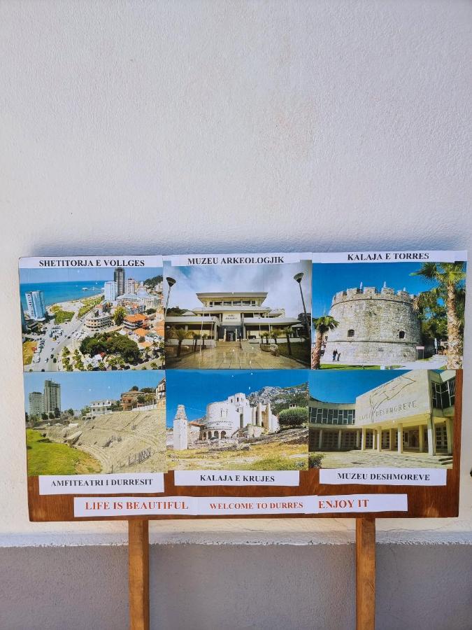 Guest House Vila Elezi Durrës Exteriör bild